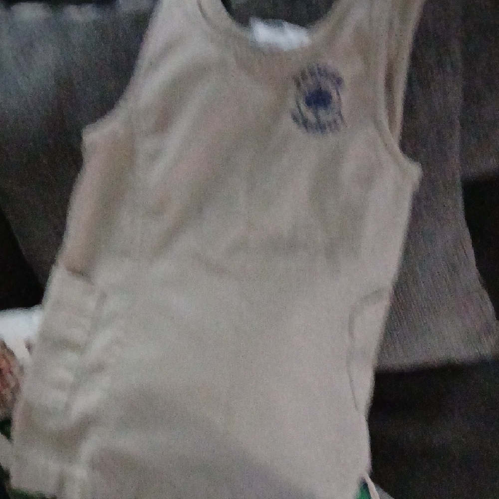 Premier Academy Kids Beige School Dress